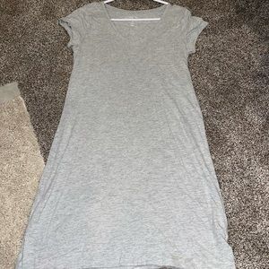 Grey t shirt dress